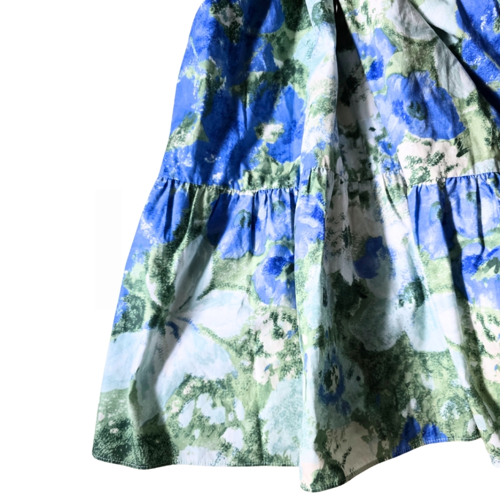 Tuckernuck Jardin de Fleurs Violetta Floral Midi Maxi Dress Large - Picture 11 of 12